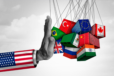 La guerra comercial de EE UU afectará al comercio mundial.